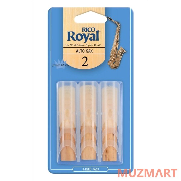 Rico RJB0320 Royal №2 Трости для саксофона альт 3 шт.