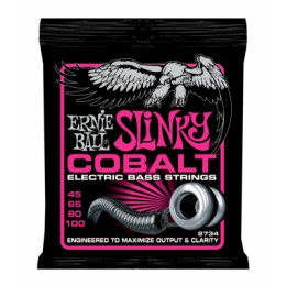Ernie Ball 2734 Струны для бас-гитары Cobalt Bass Super Slinky