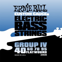 Ernie Ball P02808 FlatWound Group IV Струны для бас-гитары Flat Wound Bass Group IV
