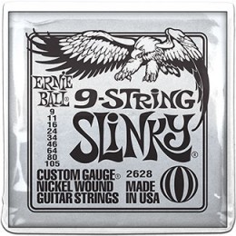 Ernie Ball 2628 Струны для 9-струнной электрогитары