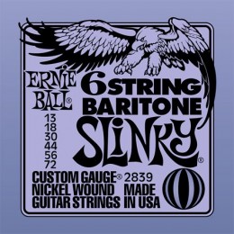 Ernie Ball 2839 Струны для гитары-баритон nickel bass baritone