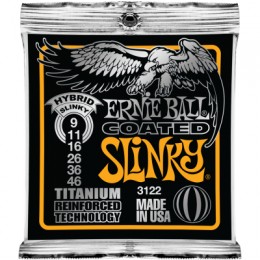 Ernie Ball 3122 струны для электрогитары Titanium RPS
