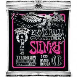 Ernie Ball 3123 Струны для электрогитары Titanium RPS