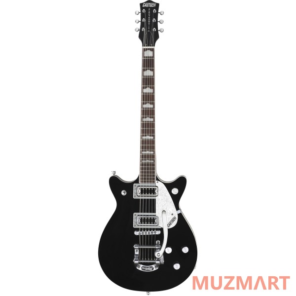 Gretsch G5445T Double Jet with Bigsby, Black Электрогитара