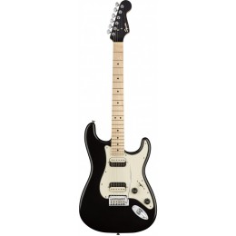 Squier Contemporary Stratocaster HH Maple Fingerboard, Black Metallic Электрогитара
