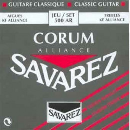 Savarez 500AR Corum Alliance Red standard tension Струны для классической гитары