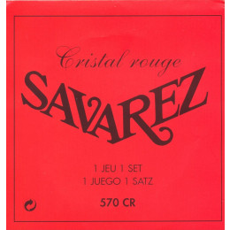 Savarez 570CR Cristal Soliste Red normal tension Струны для классической гитары