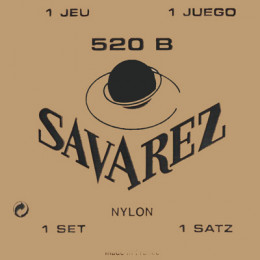 Savarez 520B White Card Low Tension Струны для классической гитары