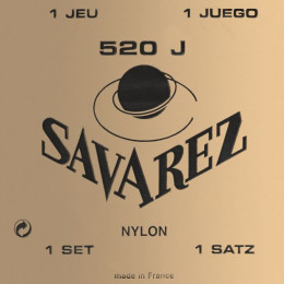 Savarez 520J CARTE JAUNE Traditional Yellow very high tension Струны для классической гитары