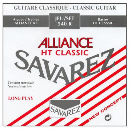 Savarez 540R Alliance HT Classic Red standard tension струны для классической гитары