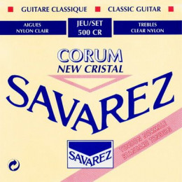 Savarez 500CR Corum New Cristal Red standard tension струны для классической гитары