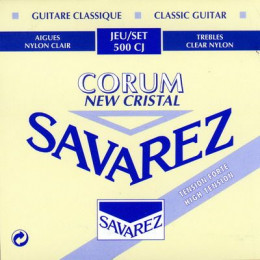 Savarez 500CJ Corum New Cristal Blue high tension Струны для классической гитары