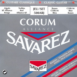 Savarez 500ARJ Corum Alliance Red/ Blue Струны для классической гитары