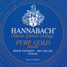 Hannabach 825HT Blue PURE GOLD Комплект струн для классической гитары