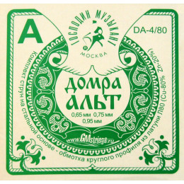 Господин Музыкант DA-4/80 Струны для домры альт