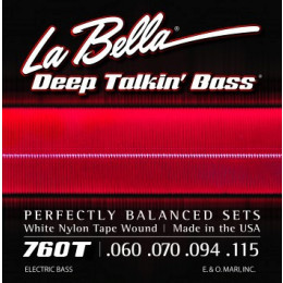 La Bella 760T Комплект струн для бас-гитары