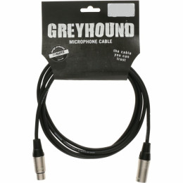 Klotz GRG1FM10.0 GREYHOUND Микрофонный кабель XLR мама XLR папа, 10м