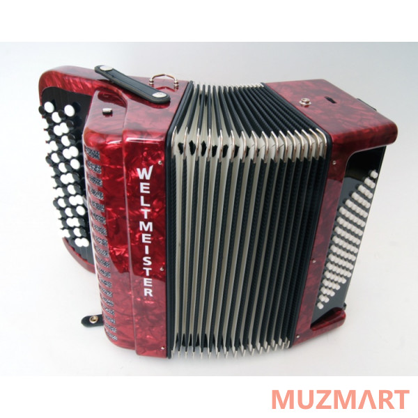 Weltmeister Romance602-II-72/60-RD Аккордеон кнопочный