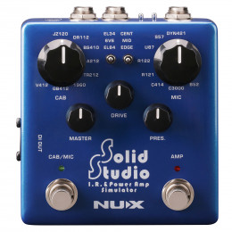 NUX NSS-5 Solid-Studio IR-Кабинет симулятор гитарных усилителей