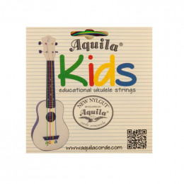 Aquila KIDS 138U Cтруны для укулеле сопрано/концерт, разноцветные