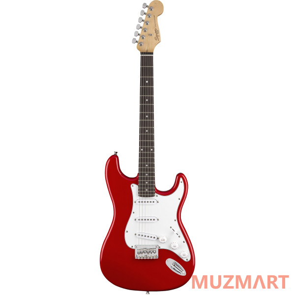 Squier MM Stratocaster Hard Tail Red Электрогитара