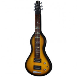 Luna LS ELECTRIC Lap Steel Mahogany Слайд-электрогитара