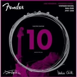 Fender HENDRIX VOODOO CHILD BALL END NICKEL PLATED STEEL 10-38 Струны для электрогитары