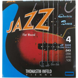 Thomastik JF344 Jazz Flat Wound Комплект струн для бас-гитары