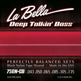 La Bella 750N-CB Deep Talkin' Bass Струны для 6-струнной бас-гитары