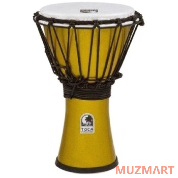 Toca TFCDJ-7MY Freestyle Metallic Yellow 12 1/2" х 7" Джембе