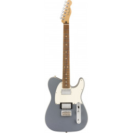 Fender PLAYER TELECASTER HH, PAU FERRO FINGERBOARD, SILVER Электрогитара