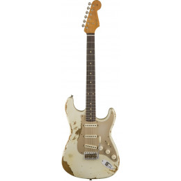 Fender Limited Edition Heavy Relic '59 Roasted Strat, Aged Olympic White электрогитара