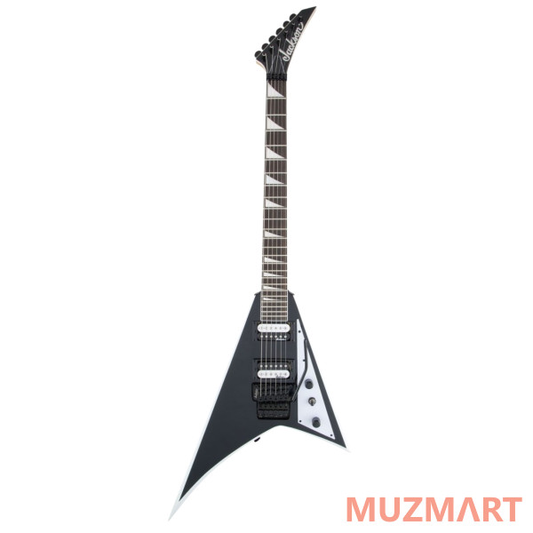 Jackson JS32 RR, AH FB - BLACK W/WHITE BEVELS электрогитара