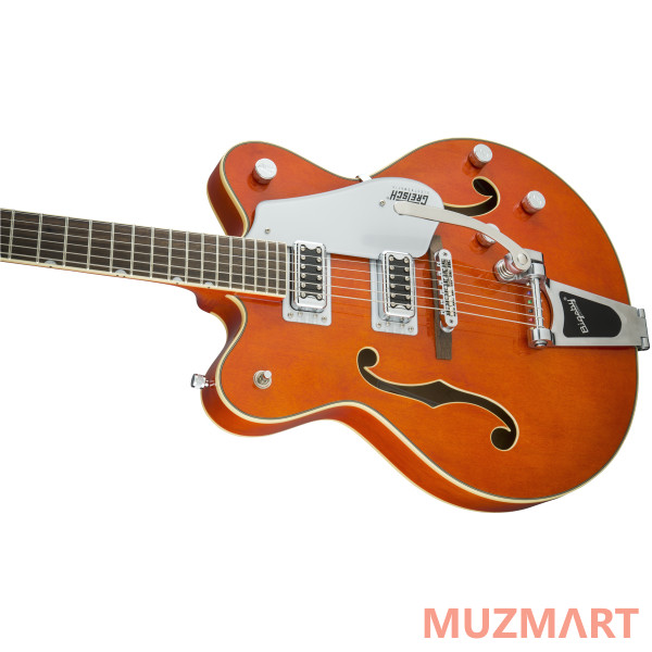 Gretsch G5422T Electromatic Hollow Body Double-Cut with Bigsby, Orange Stain Полуакустическая электрогитара
