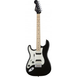 Squier Contemporary Stratocaster HH Left-Handed, Maple Fingerboard, Black Metallic Электрогитара левосторонняя