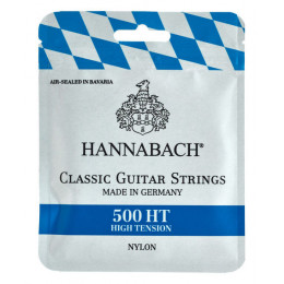 Hannabach 500HT Комплект струн для классической гитары, сильное натяжение