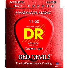 DR RDA-11 RED DEVILS Струны для акустической гитары