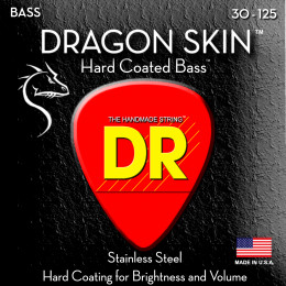 DR DSB6-30 DRAGON SKIN Струны для 6-струнной бас-гитары