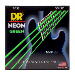 DR NGB6-30/120 HI-DEF NEON Струны для 6-струнной бас-гитары
