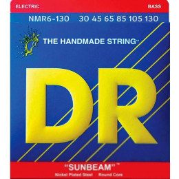 DR NMR6-130 SUNBEAM Струны для 6-струнной бас-гитары