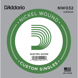 D'Addario NW032 Одиночная струна для электрогитары