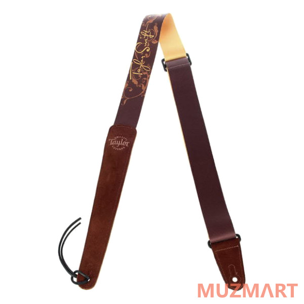 Taylor 4126-20 Taylor Swift Signature Guitar Strap, Brown Ремень для гитары