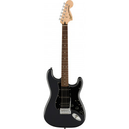 Squier Affinity Stratocaster HSS Pack LRL Charcoal Frost Metallic Комплект: электрогитара, комбоусилитель, чехол
