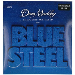 Dean Markley DM2673 Blue Steel Комплект струн для бас-гитары, сталь, 46-102