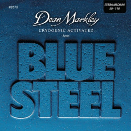 Dean Markley DM2675 Blue Steel Комплект струн для бас-гитары, сталь, 50-110