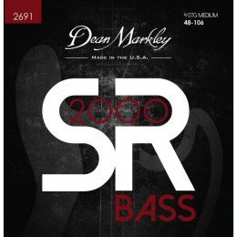 Dean Markley DM2691 SR2000 Комплект струн для бас-гитары, сталь, 48-106