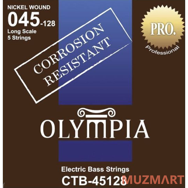 Olympia CTB45128 Струны для 5-струнной бас-гитары