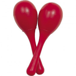 Latin Percussion LPR010-CH Chick-Itas Cherry Пластиковые маракасы