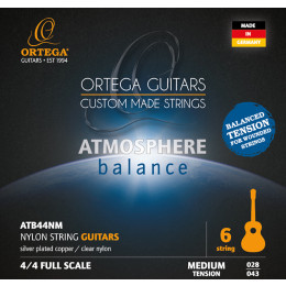 Ortega ATB44NM Atmosphere Комплект струн для классической гитары