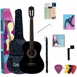 Davinci DC-50A BK PACK Набор гитариста: классическая гитара 7/8